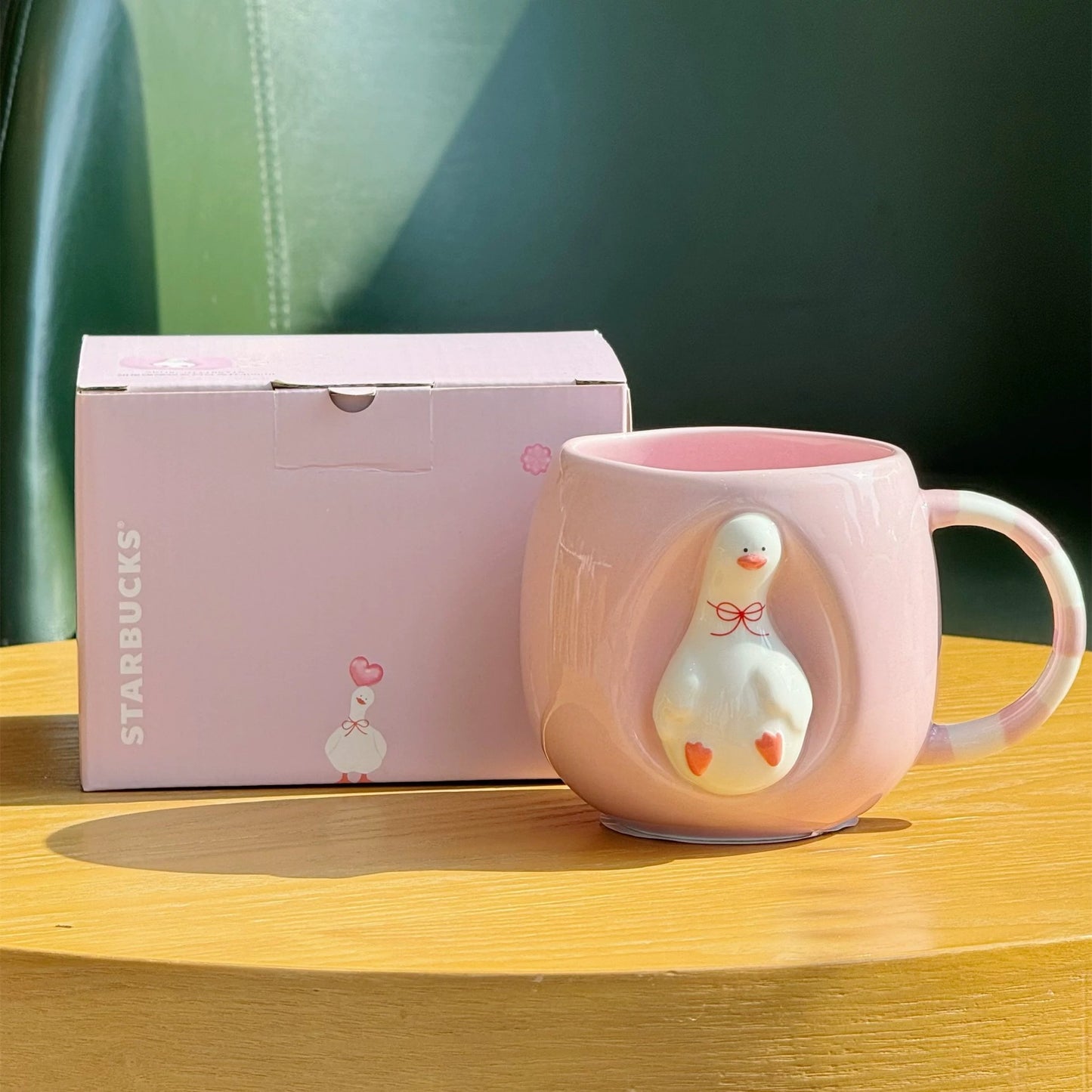 Authentic Starbucks 2026 Chinese Valentines Day Series Sweet Star Duck Cups Plush Bear