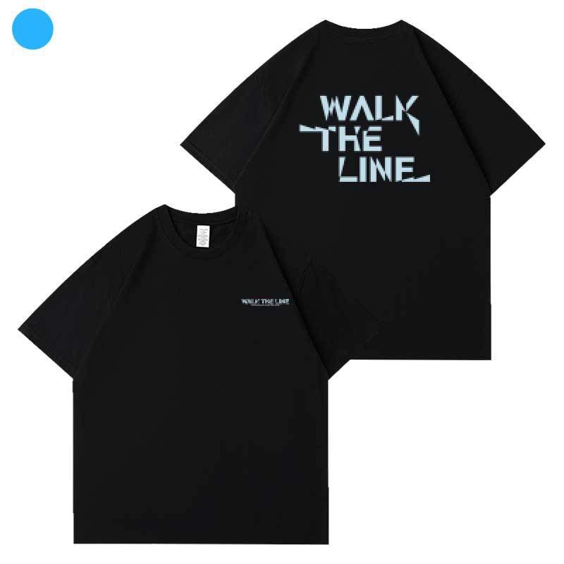 K-pop Enhypen Walk the Line world tour 2025 T-shirts