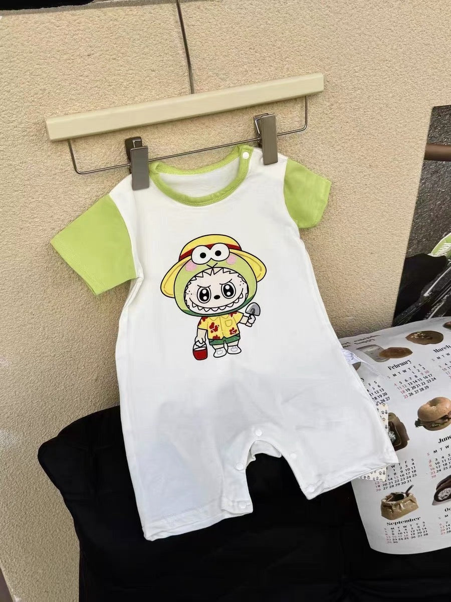 Labubu Popmart Baby Clothes One Piece Baby Jumper