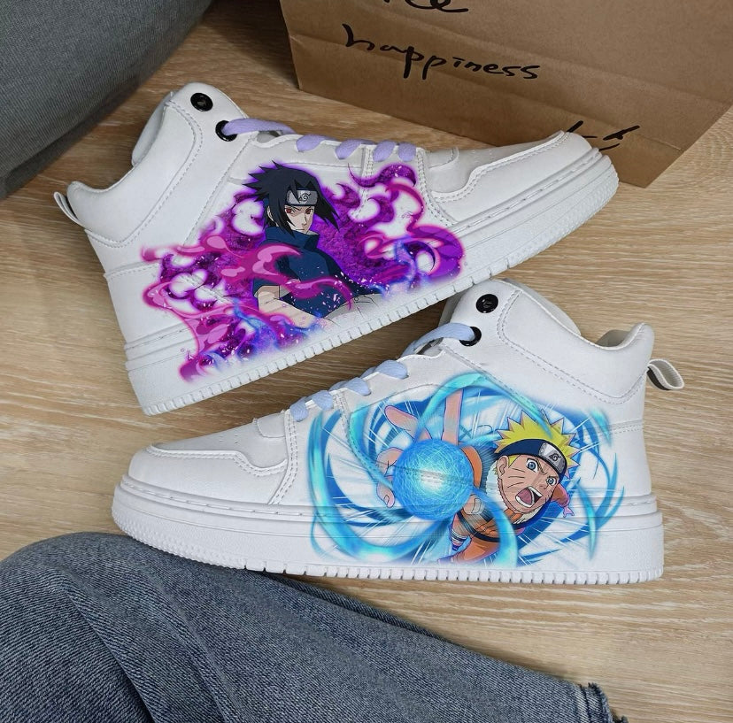 Naruto Sneakers Kakashi Sasuke