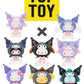 [Authentic] Toptoy Sanrio Kuromi Birthday Vinyl Plush Blind Boxes