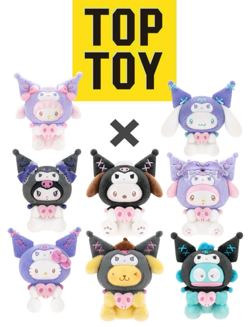 [Authentic] Toptoy Sanrio Kuromi Birthday Vinyl Plush Blind Boxes