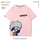 Naruto Anime T-shirt Matching Couple Kids Family Clothes
