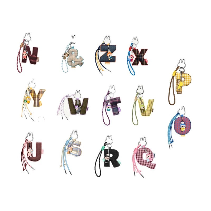 [Authentic] The Monsters Labubu Popmart Pin For Love Series Letter Pendant Blind Boxes