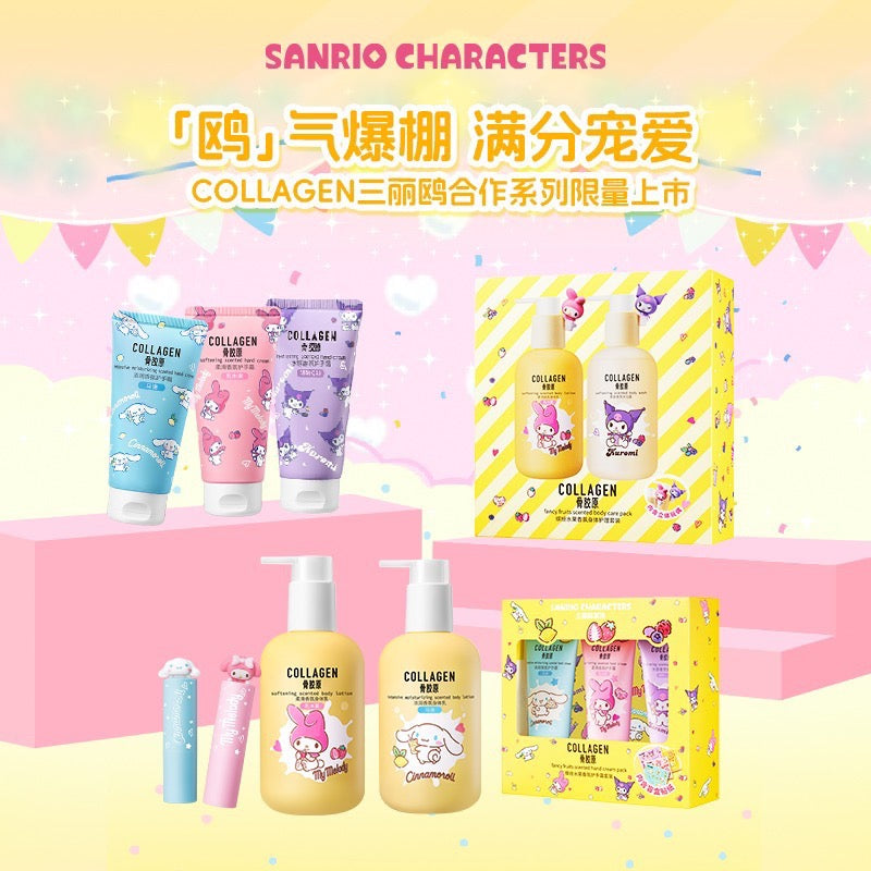 Sanrio Characters Cute Kawaii My Melody Body lotion Kuromi Body Wash Moisturizing Skincare