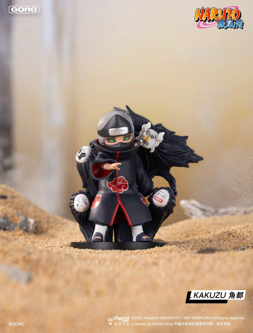 [Authentic] Popmart Gong Naruto Akatsuki Blind Boxes  Figures