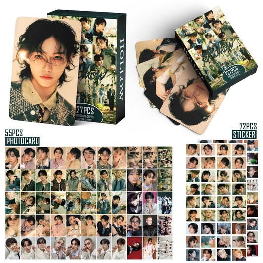 K-pop Stray Kids Hollow Album 55 Cards And 127 Stickers