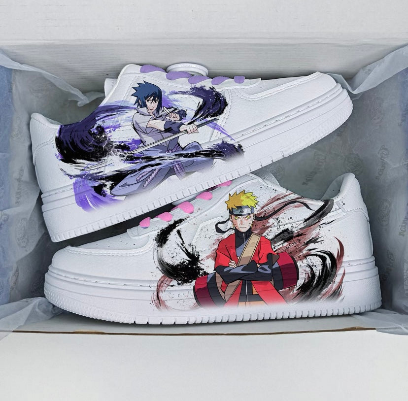 Naruto Sneakers Kakashi Sasuke