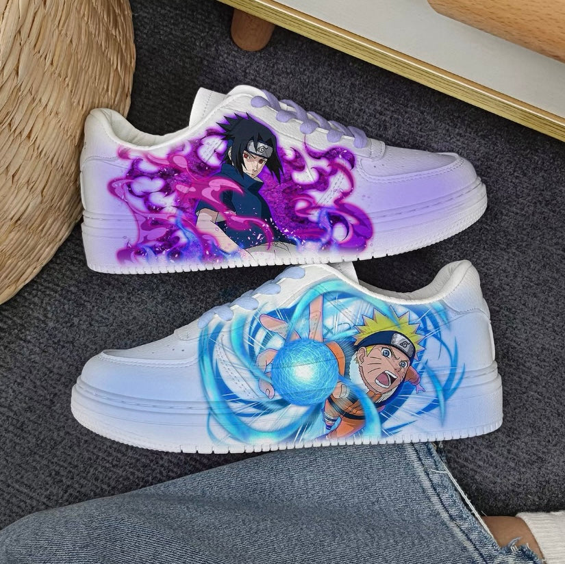 Naruto Sneakers Kakashi Sasuke