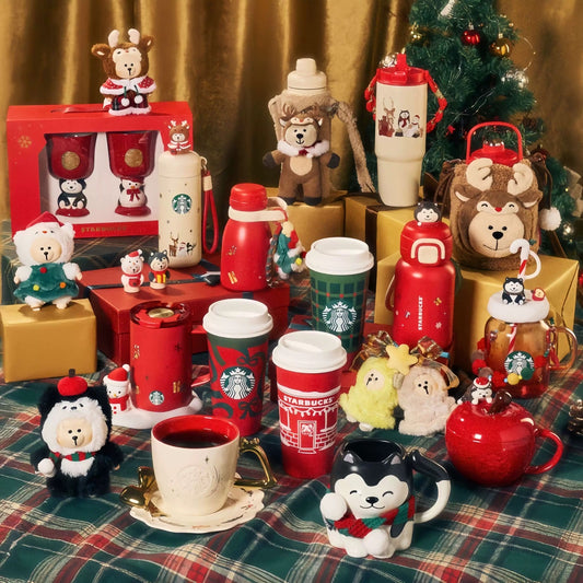 Authentic Starbucks Mainland China Exclusive Merry Christmas Warmth  Series