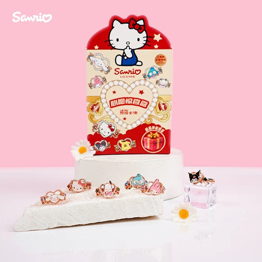 [Authentic] Toptoy Sanrio Hello Kitty and Friends Ring Blind Boxes