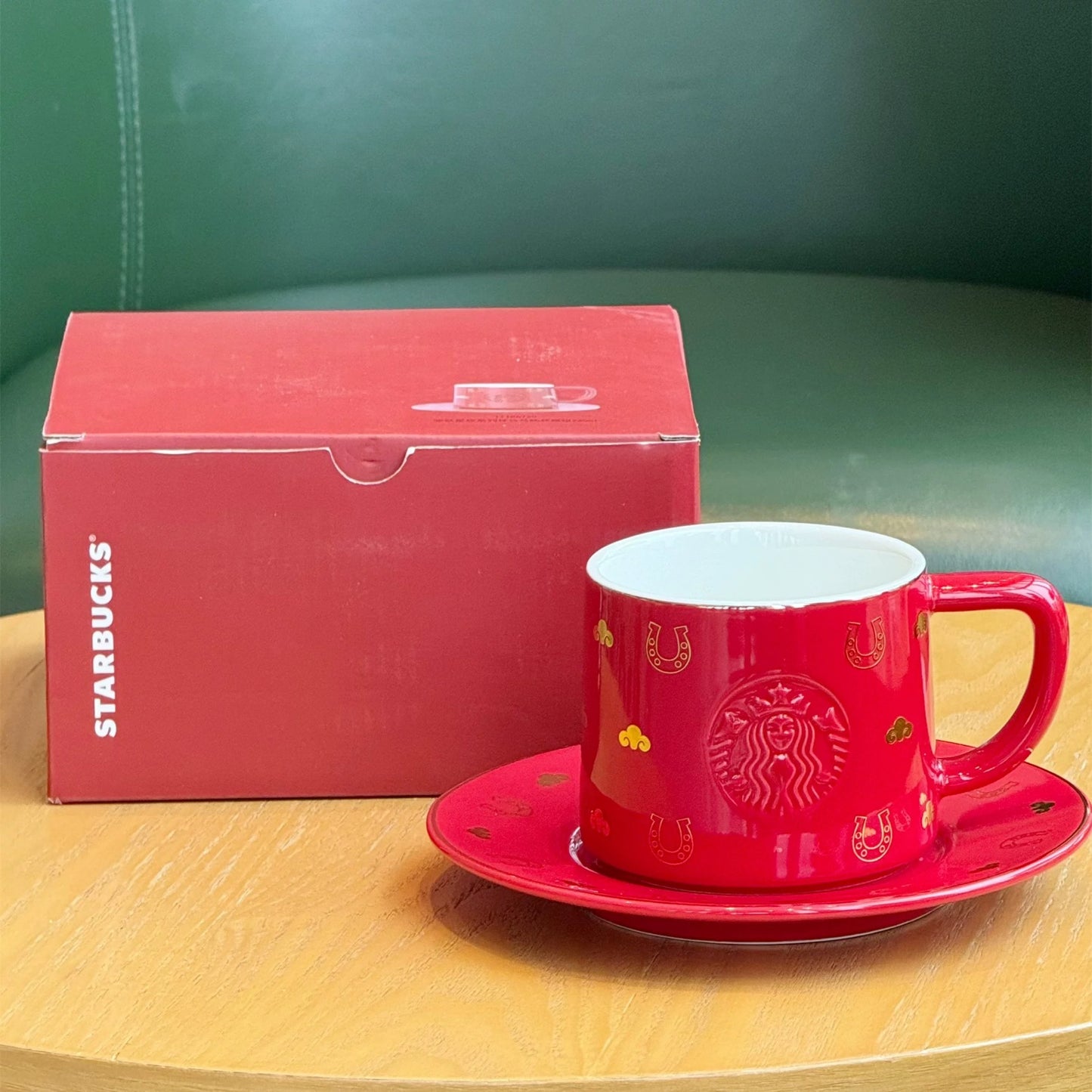 Authentic Starbucks China 2026 Red Chinese New Year of the Horse Cups