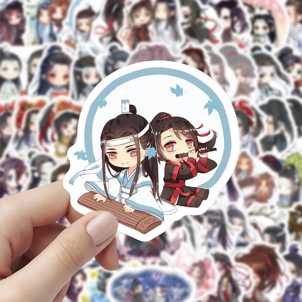 The Untamed 陈情令 Inspired MXTX 60 Pcs Stickers Stationary MDZS The Grandmaster