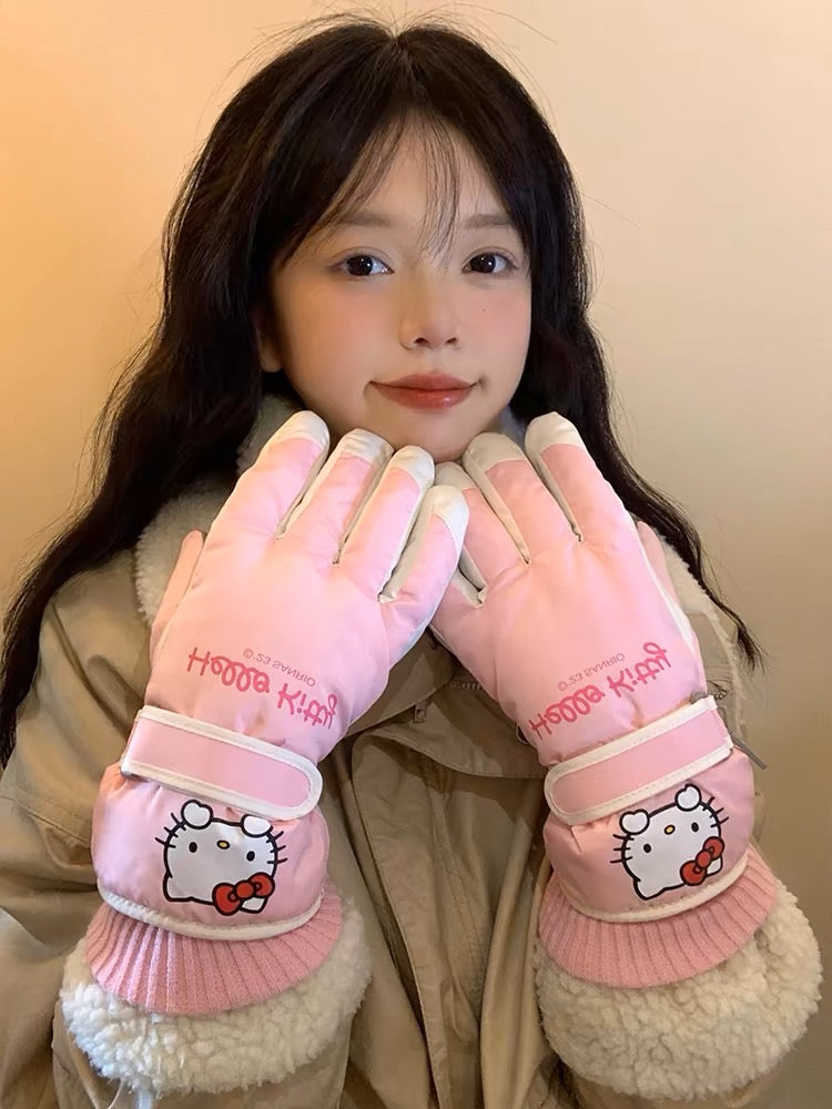 Sanrio Winter Gloves Hello Kitty Cinamoroll