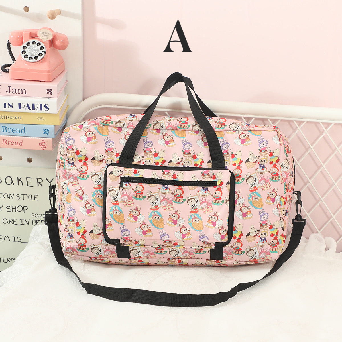 Labubu Duffel Bag Traveling Bag