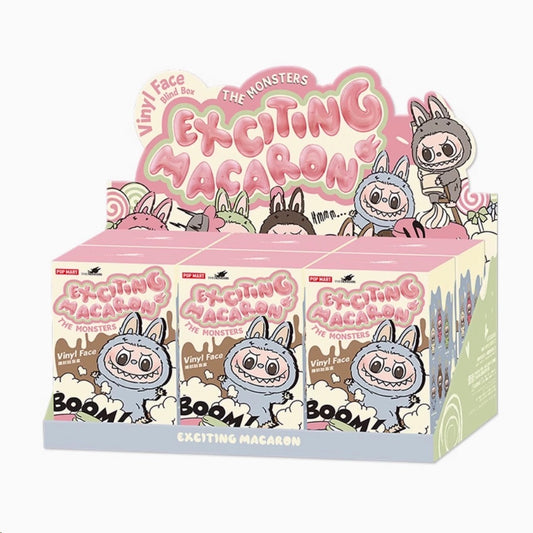 [AUTHENTIC POPMART] Exciting Macarons Vinyl Face Blind Boxes