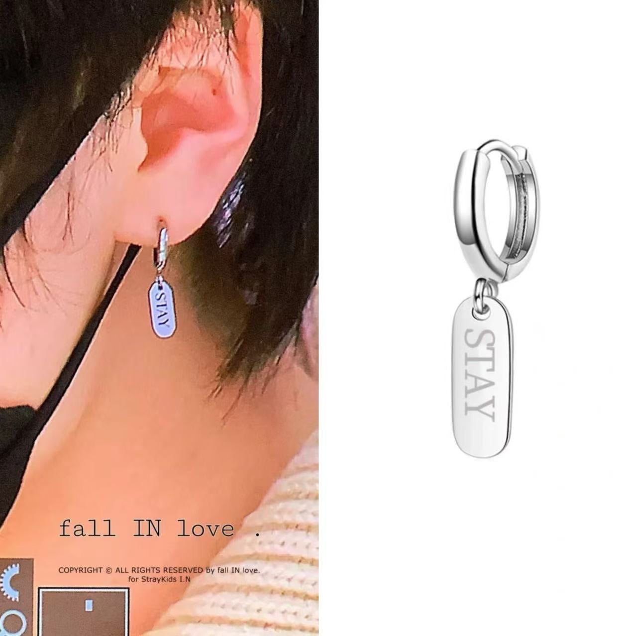 K-pop Stray Kids Earrings Stay Merch