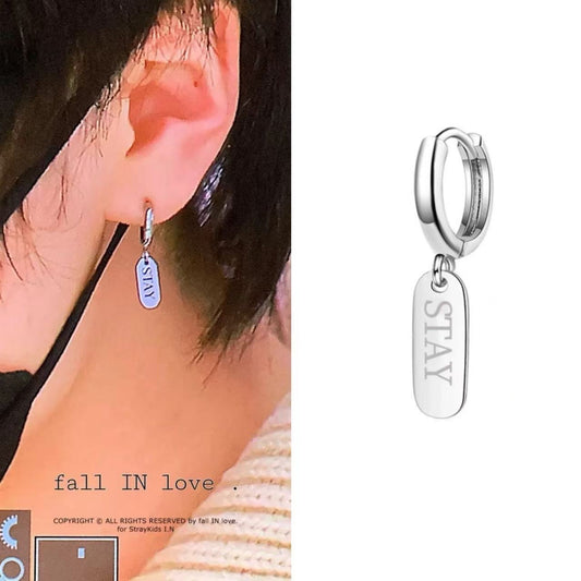 K-pop Stray Kids Earrings Stay Merch