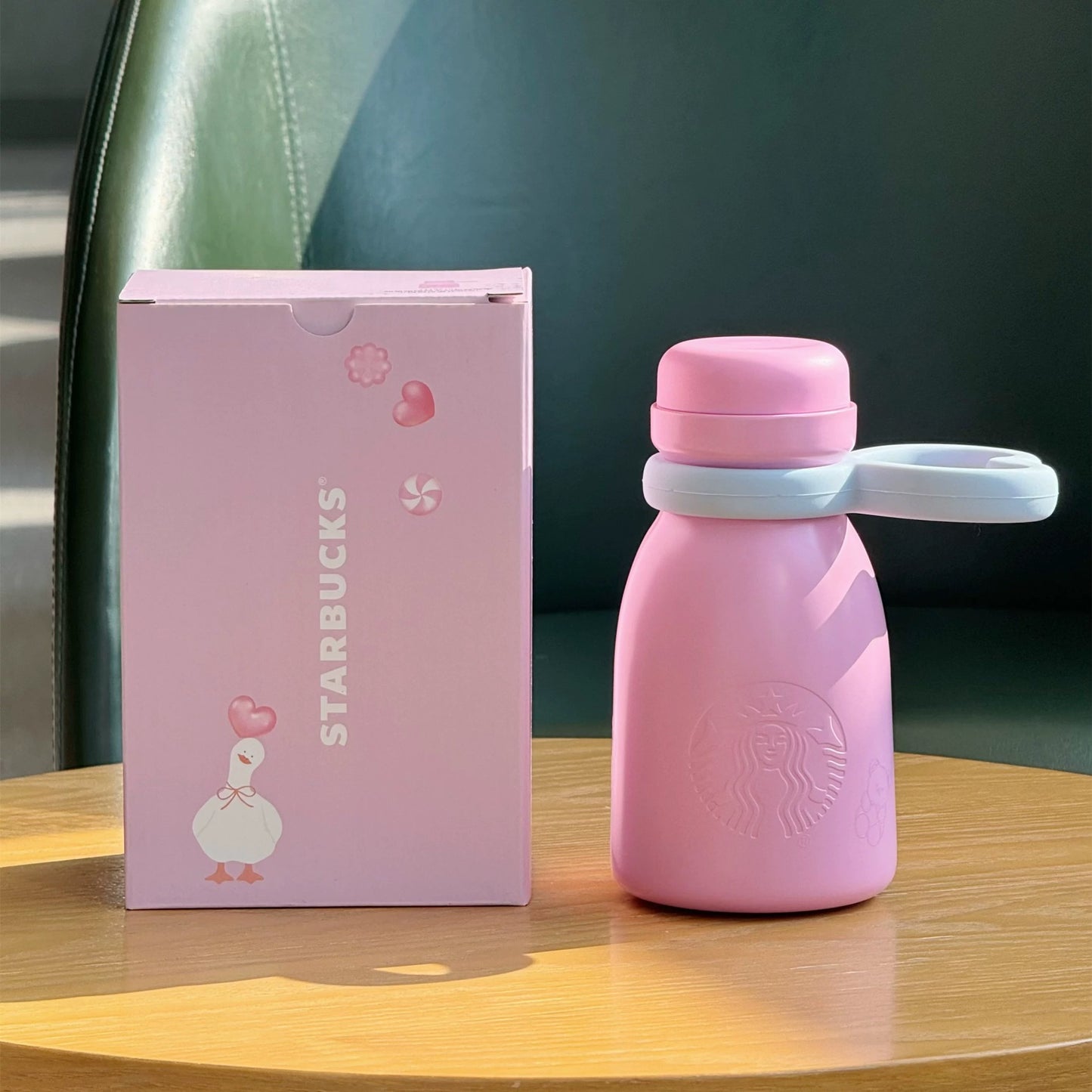 Authentic Starbucks 2026 Chinese Valentines Day Series Sweet Star Duck Cups Plush Bear