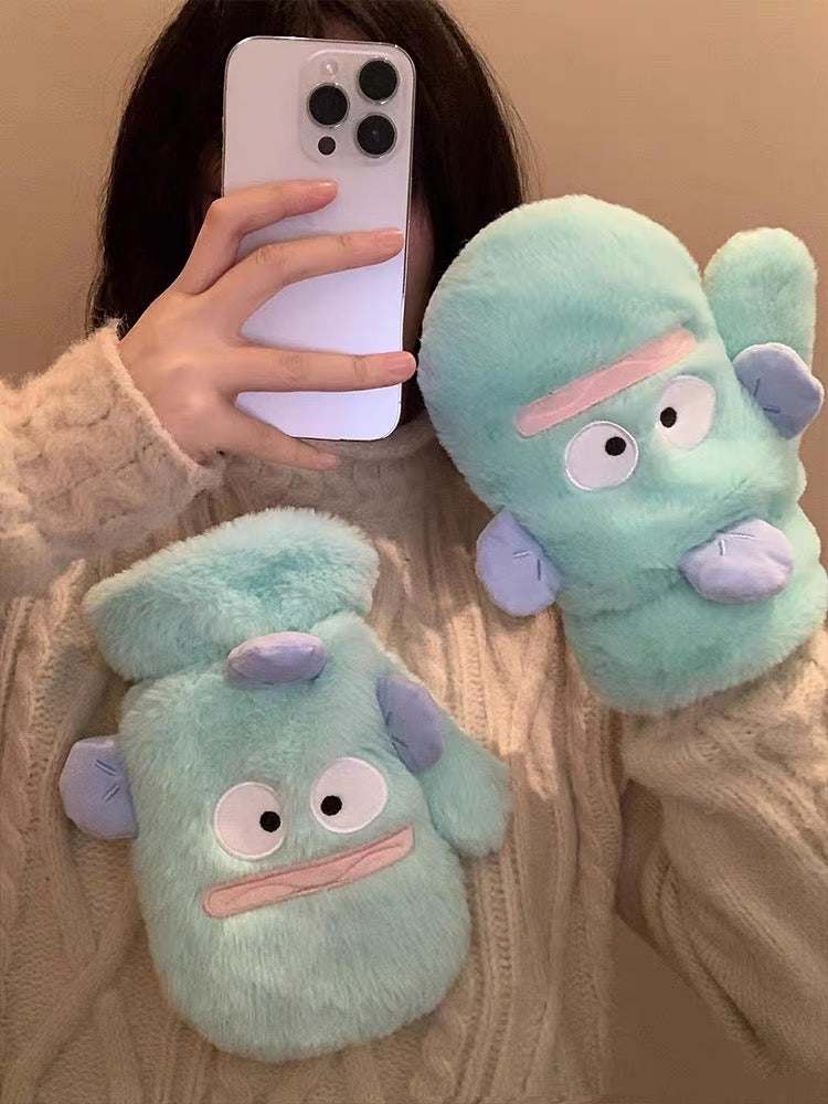 Sanrio Winter Gloves Hangyodon