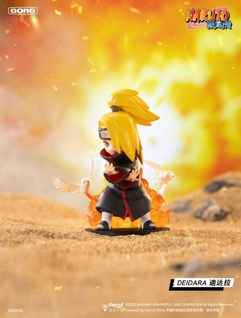 [Authentic] Popmart Gong Naruto Akatsuki Blind Boxes  Figures