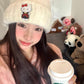 Sanrio Winter Warm Fuzzy Hat Hello Kitty