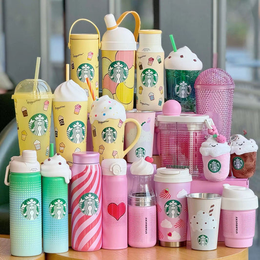 Authentic Starbucks China 2025 Summer Frappuccino Party Series