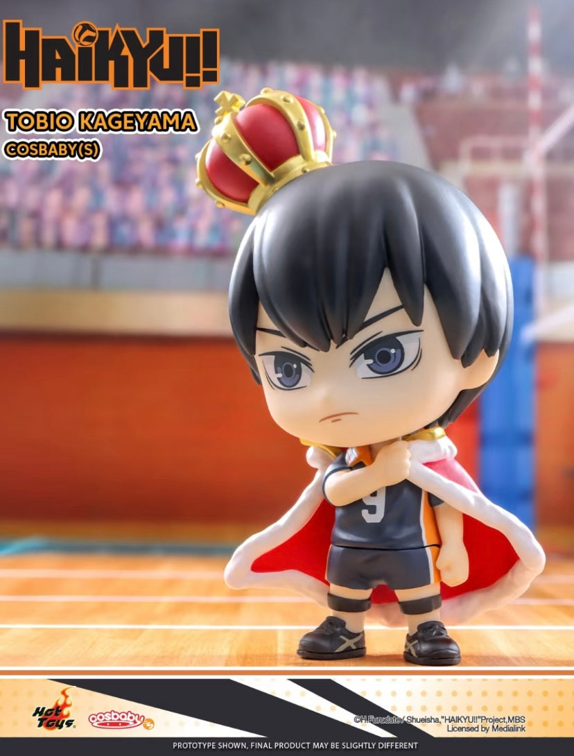 [Authentic] Cosbi Haikyuu Anime Shoyo Hinata Tobio Kageyama 11.5 cm Figure Not Blind Boxes