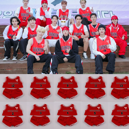 K-pop Seventeen Labubu Clothes