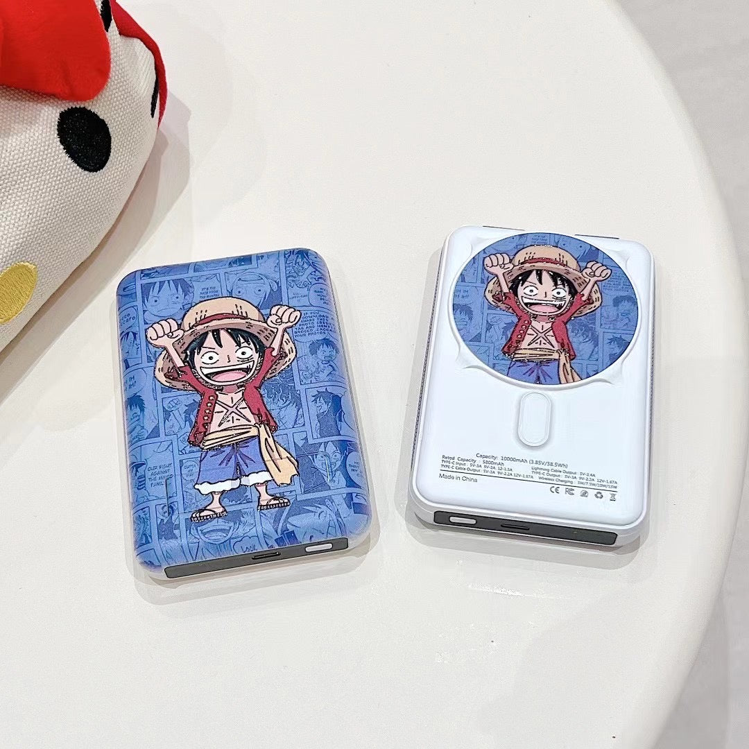 Cute Kawaii Sanrio Powerbank Fast Charging Multi Functional Mag Safe Powerbank