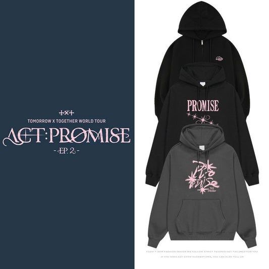 K-pop TXT Act Promise Ep 2 Tour Album Sweater Hoodie
