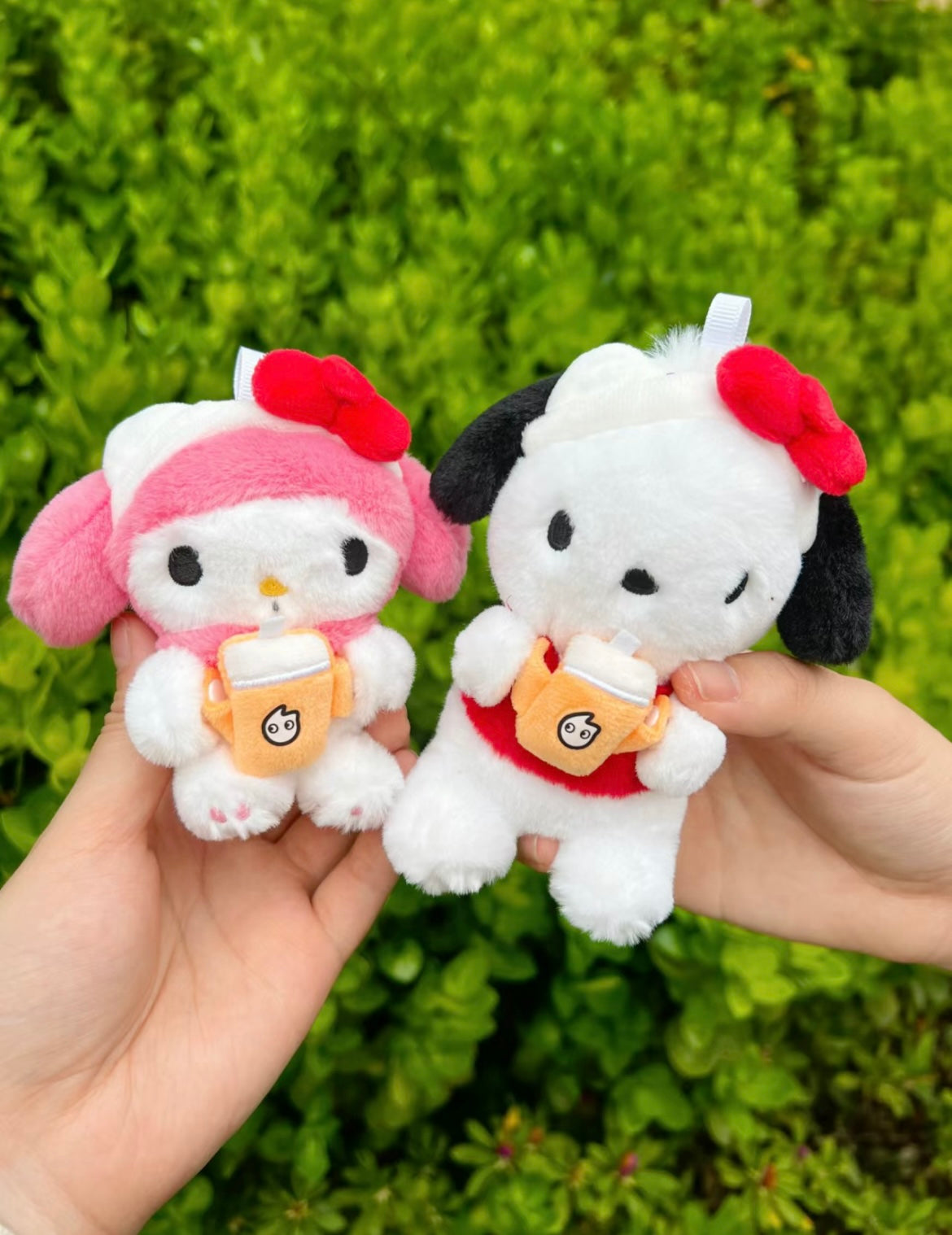 Sanrio X Coco Boba Milk Tea Mini Plushy