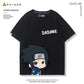 Naruto Anime T-shirt Matching Couple Kids Family Clothes