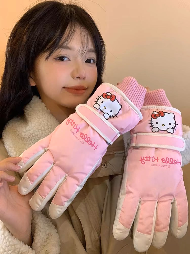 Sanrio Winter Gloves Hello Kitty Cinamoroll