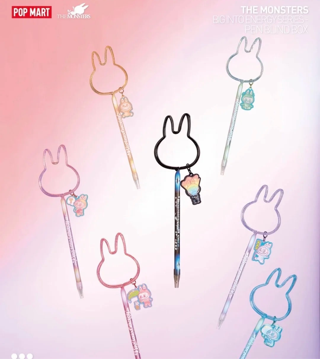[AUTHENTIC ] Popmart Labubu Pen Blind Boxes