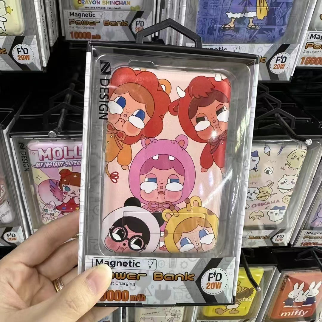 Sanrio Disney Powerbank Fast Charging Multi Functional Mag Safe Powerbank