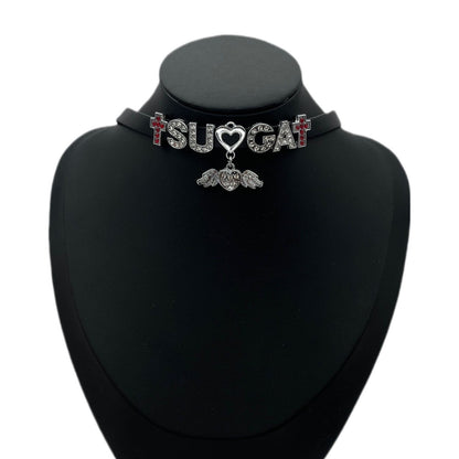 K-pop BTS Suga Yoongi Choker Necklace
