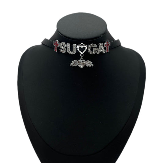 K-pop BTS Suga Yoongi Choker Necklace