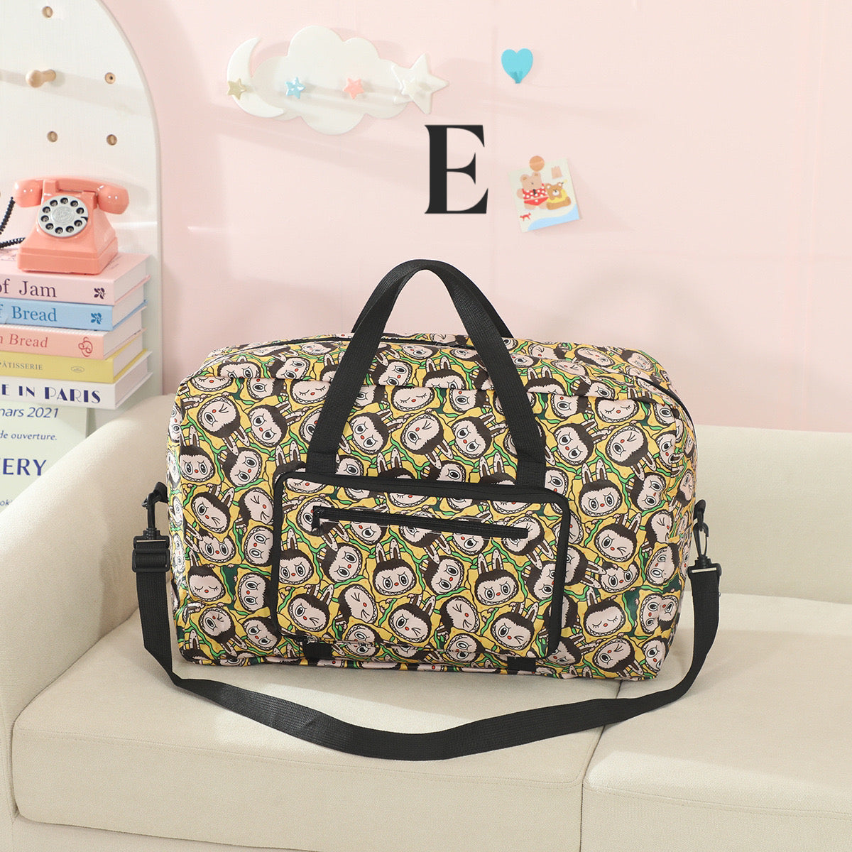 Labubu Duffel Bag Traveling Bag