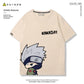 Naruto Anime T-shirt Matching Couple Kids Family Clothes