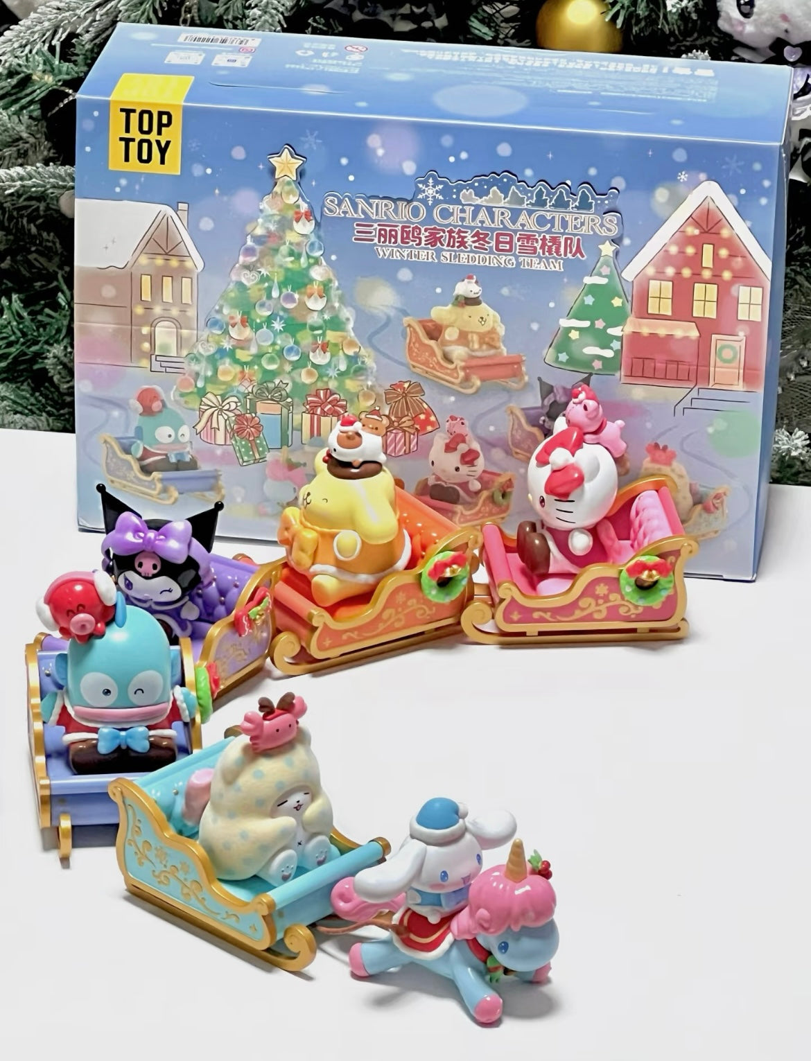 Sanrio Christmas Toptoy Blind Box  (+Small Storage Box for full set of 6 )