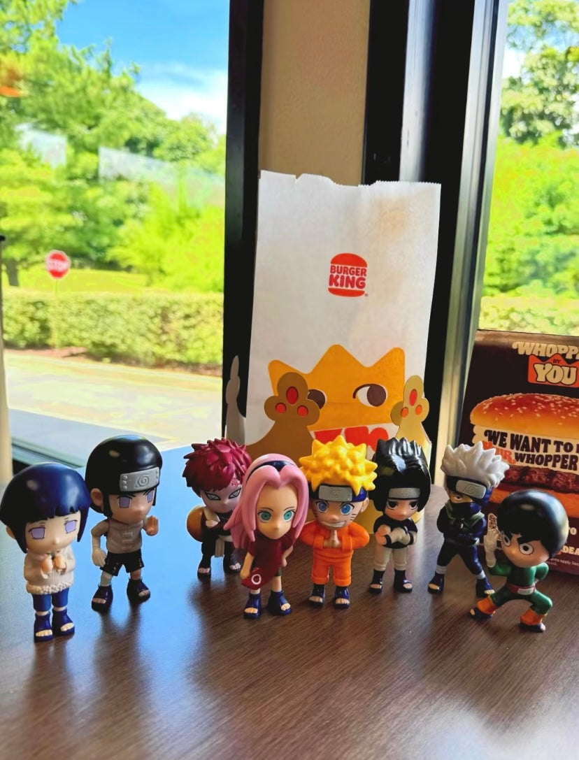 [Authentic] Naruto X Burger King Meal Toys Anime Figure