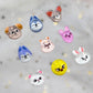 K-pop Skzoo Stray Kids Nail Charms pack of 20 mixed designs + sticker pack