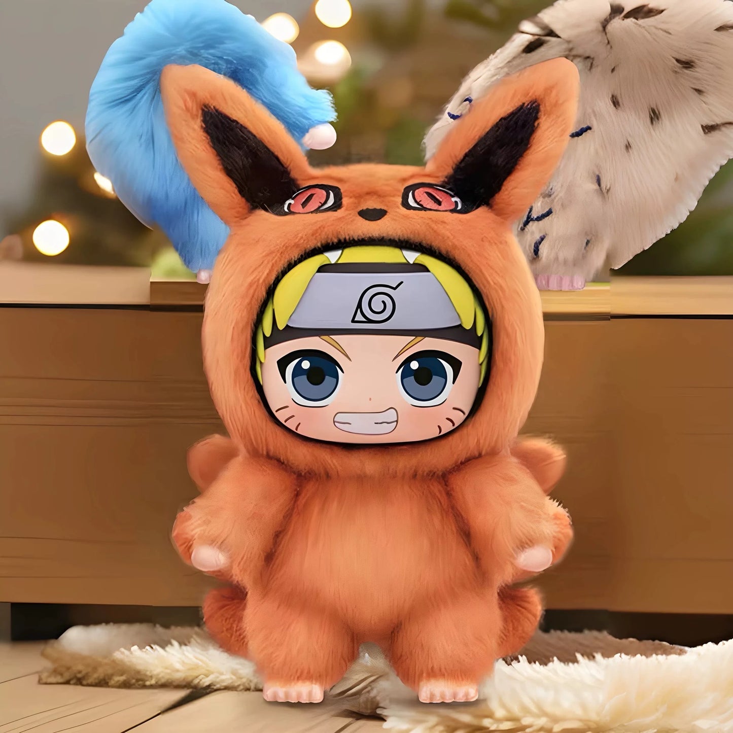 [AUTHENTIC] TopToy X Naruto Ninja Beast Series Limited Edition | Naruto Shippuuden Sasuke Sakura Kakashi Gaara Hinata Itachi - Vinyl Face Plush Doll Blind Boxes