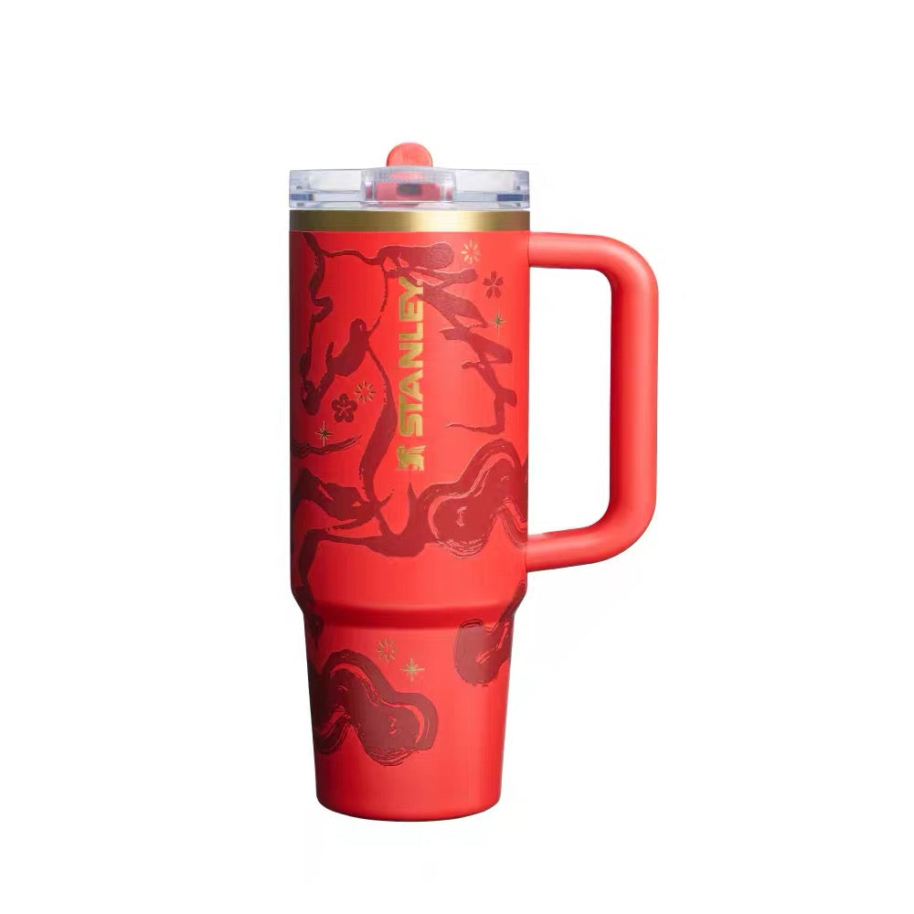 Authentic Starbucks Stanley Tumbler China 2026 Year of the Horse 887ml
