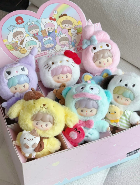 [Authentic] Sanrio Characters X zZoton Love League Buddies Blind Boxes Figures Plushy