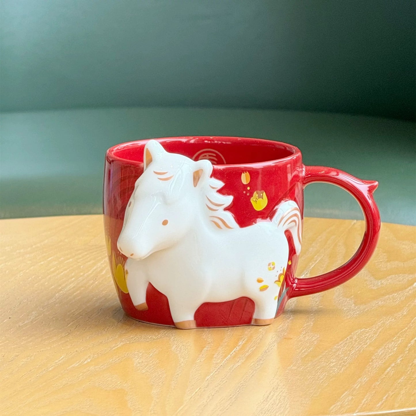 Authentic Starbucks China 2026 Red Chinese New Year of the Horse Cups