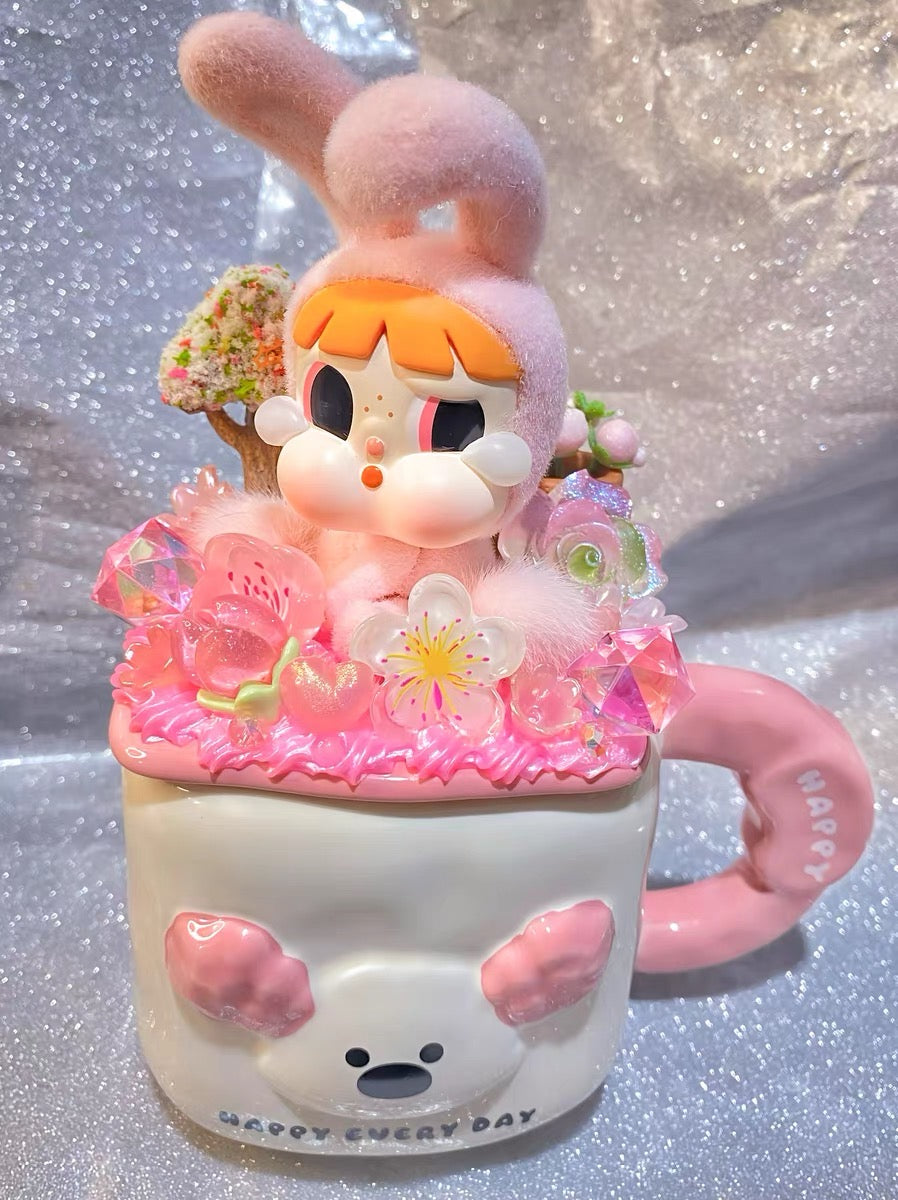 Popmart Labubu Crybaby Ceramic Coffee Mug Tea Cup