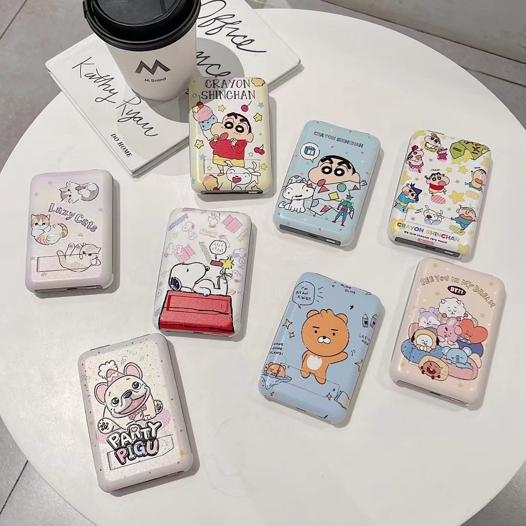 Cute Kawaii Sanrio Powerbank Fast Charging Multi Functional Mag Safe Powerbank