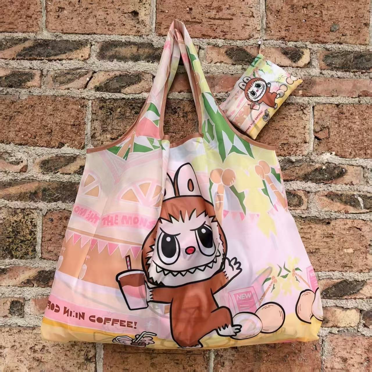 Labubu Reusable Shopping Bag